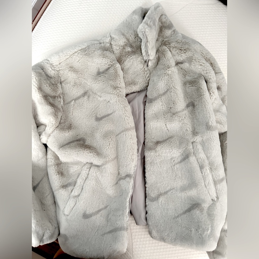 Nike fur jacket